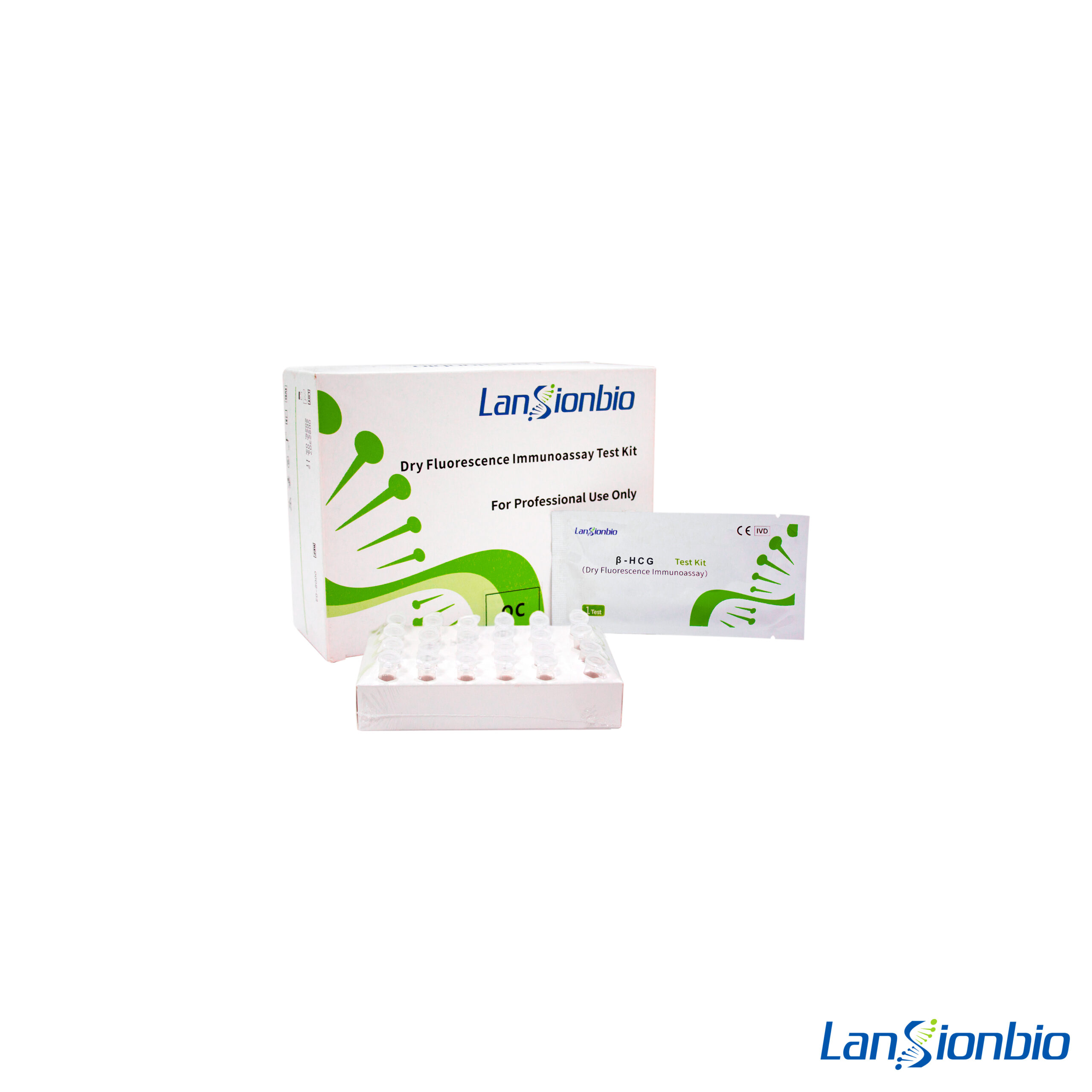 B-HCG TEST KIT (DRY FLUORESCENCE IMMUNOASSAY) (25 TEST)