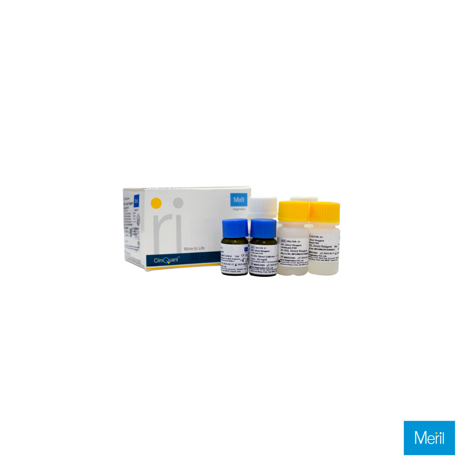 HDL DIRECT REAGENT CLINIQUANT FSR (R12X24ML/R2 2X8ML) (CAL R3 1X1ML ...