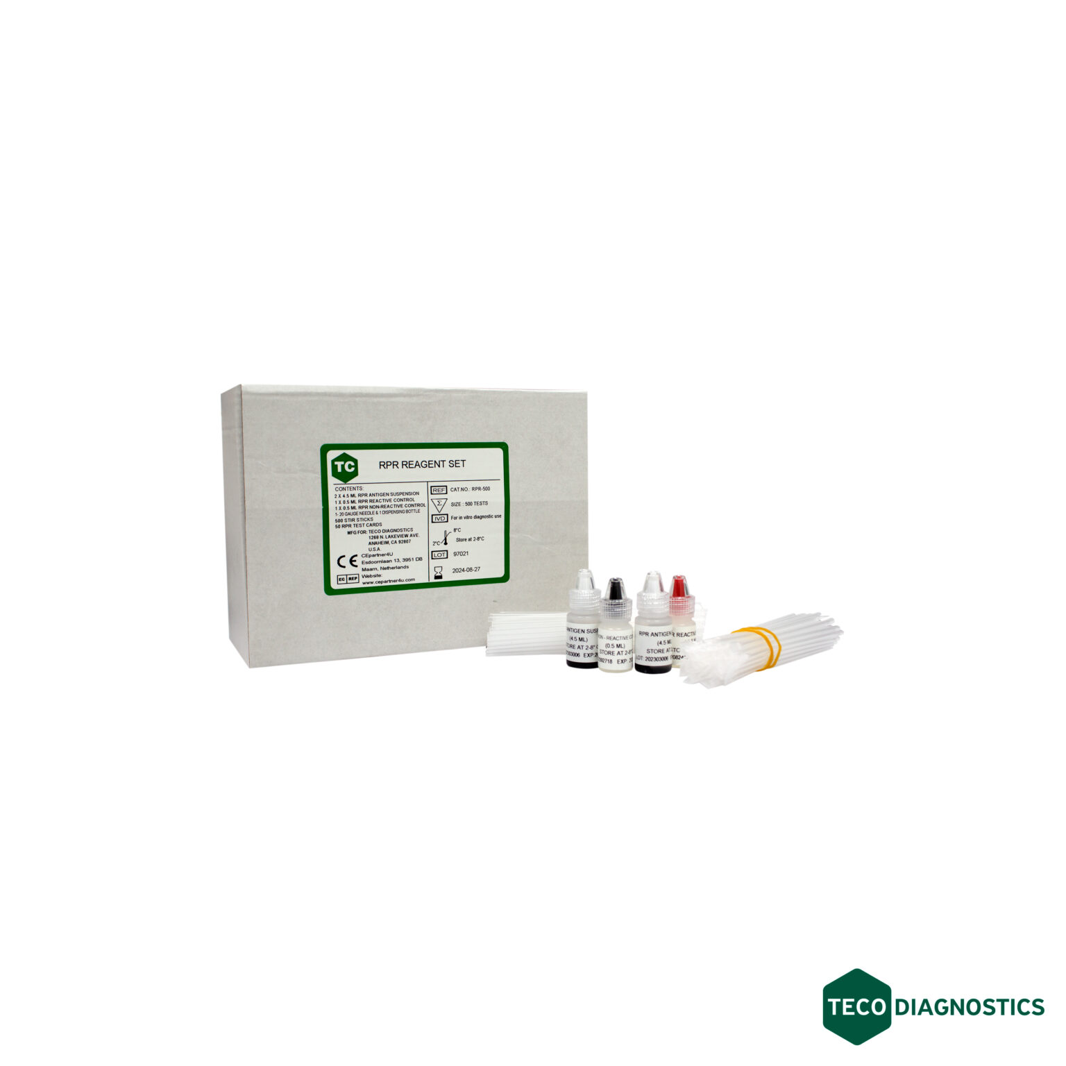 Rpr Control 100 RPR X 100 DET. - Castañeda Lab Medic