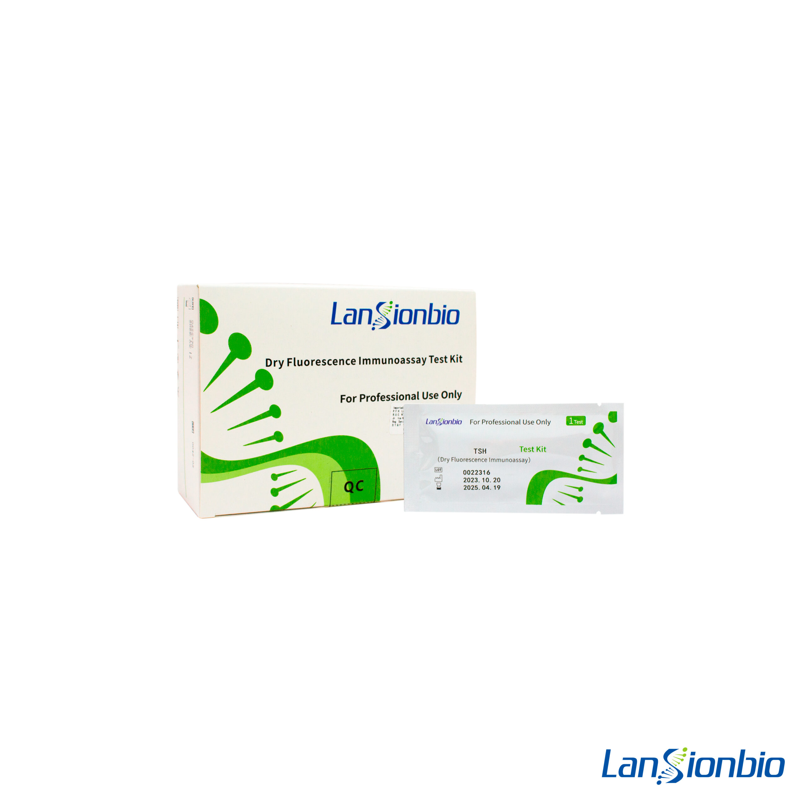 TSH TEST KIT (DRY FLUORESCENCE IMMUNOASSAY) (25 TEST)